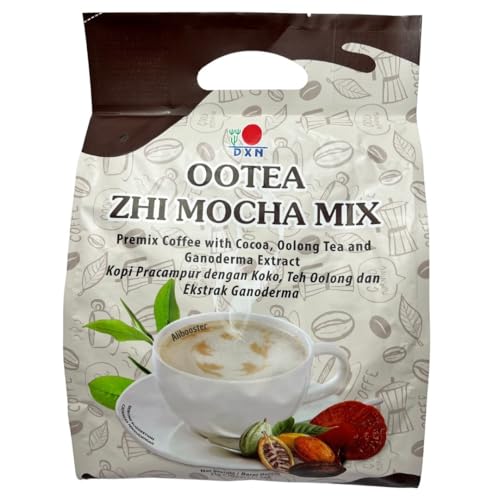 DXN Ootea Zhi Mocha - kaffee + ootea + kakao + champignon reishi Lingzhi Ganoderma - 20 sachets 21g von ALIBOOSTER