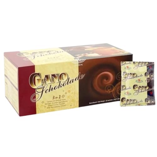 Gano Schokolade - Schokoladengetränk + Ganoderma-Pilz Gano Excel von ALIBOOSTER