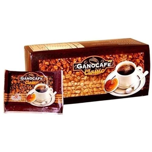 Ganokaffee Gano Excel Classic - Schwarzer Kaffee ohne Zucker mit Ganoderma Reishi-Pilz von ALIBOOSTER