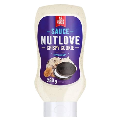 ALLNUTRITION Nutlove Topping Sauce, Zuckerfreier Sirup, Crispy Cookie - Knuspriger Keks, 280 g von ALLNUTRITION