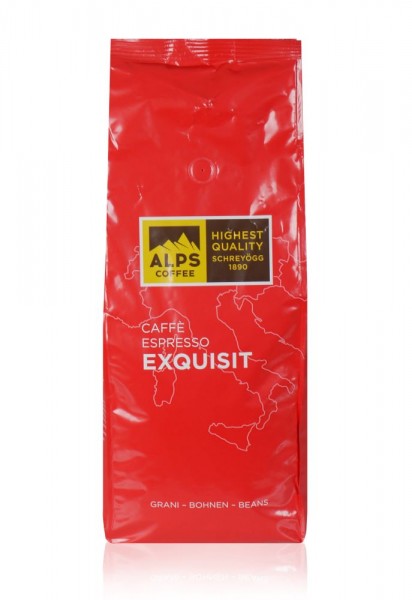 ALPS COFFEE Exquisit Espresso Kaffee 1kg Bohnen von ALPS Coffee