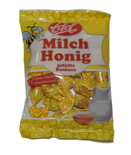 AMA-Feinkost Milch Honig Bonbons Original Edel Bonbons hergestellt nach altem Familien Rezept aus frischer Milch und gefüllt mit Bienenhonig (5) von AMA-Feinkost