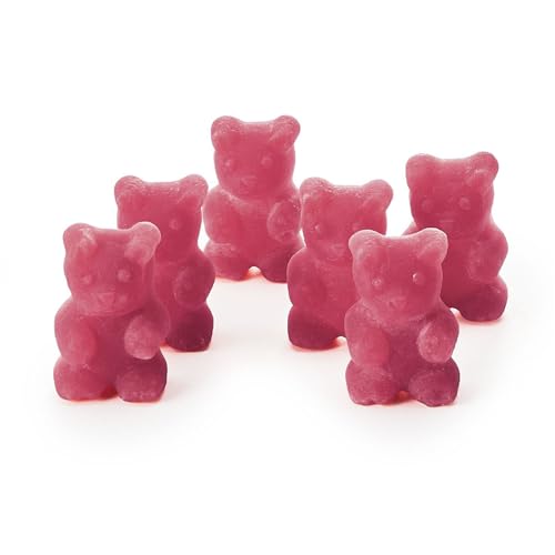 Tee-Bären® Cranberry-Vanille einzigartige Fruchtgummi mit Cranberry-Vanillegeschmack 10% Fruchtgehalt aus Fruchtsaftkonzentrat, zum Zubereiten eines Heißgetränks oder zum Vernaschen (100 g) von AMA-Feinkost