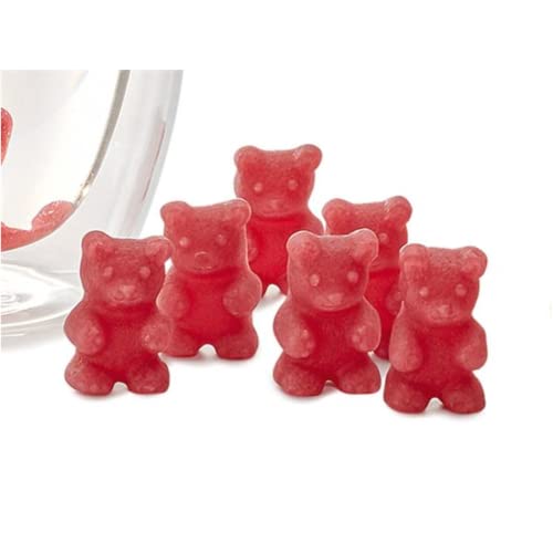 Tee-Bären® Glühwein Fruchtgummi mit 10% Fruchtgehalt aus Fruchtsaftkonzentrat, zum Zubereiten eines Heißgetränks oder zum Vernaschen (250g) von AMA-Feinkost