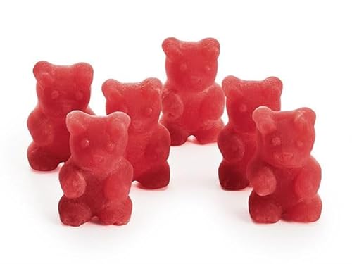 Tee-Bären® "Himbeer-Vanille" einzigartige Fruchtgummi mit 10% Fruchtgehalt aus Fruchtsaftkonzentrat, zum Zubereiten eines Heißgetränks oder einfach nur zum Vernaschen (500g) von AMA-Feinkost