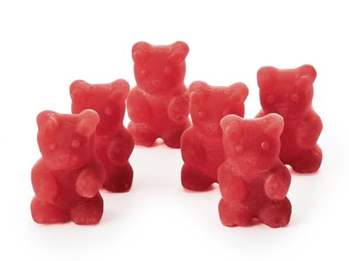 Tee-Bären® Kirmesmandel Fruchtgummi mit 10% Fruchtgehalt aus Fruchtsaftkonzentrat, zum Zubereiten eines Heißgetränks oder zum Vernaschen (500 g) von AMA-Feinkost