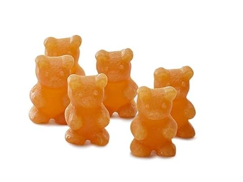 Tee-Bären® "Zimt-Orange" Fruchtgummi mit 10% Fruchtgehalt aus Fruchtsaftkonzentrat, zum Zubereiten eines Heißgetränks oder zum Vernaschen (1000 g) von AMA-Feinkost