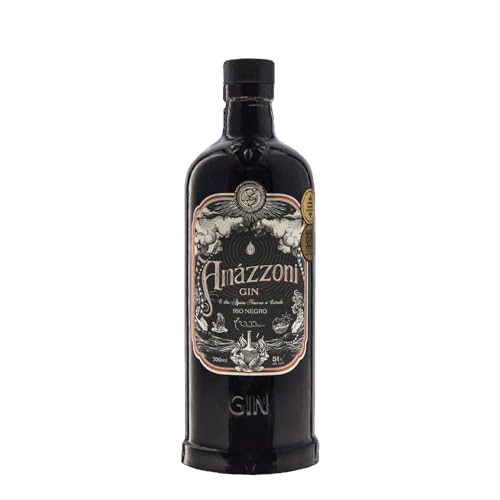 Amázzoni I Gin Rio Negro I 700 ml Flasche I 51% Volume I Exclusiver Gin aus Brasilien von AMÁZZONI