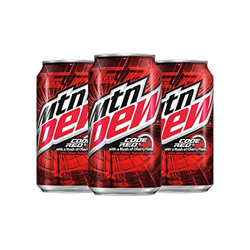 MOUNTAIN DEW CODE RED - 3x 355 ml direkt aus Amerika inkl. 0,75 € DPG-Pfand von AMERICANFOOD4U