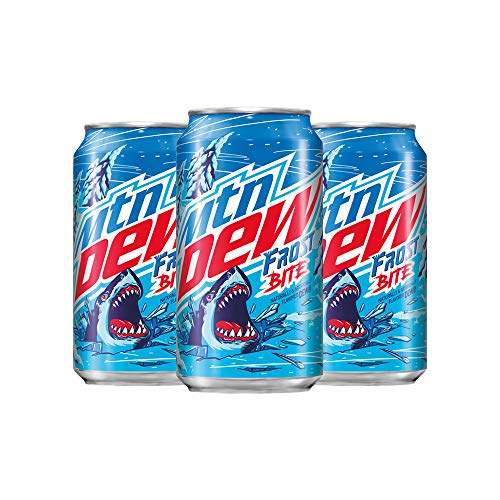 MOUNTAIN DEW FROST BITE - 3x 355ml direkt aus Amerika inkl. 0,75 € DPG-Pfand von AMERICANFOOD4U