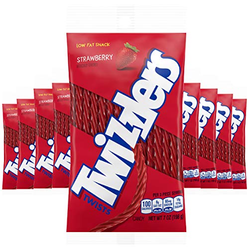 TWIZZLERS® - Twists STRAWBERRY (198 gr) [12er Pack] von AMERICANFOOD4U