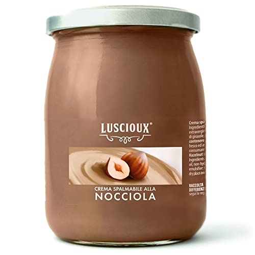 Sizilianische Haselnuss-Streichcreme mit 45% Haselnüssen (600) von AN ITALIAN REMARKABLE EXPERIENCE LUSCIOUX DELIGHTFUL FOOD PRODUCTS