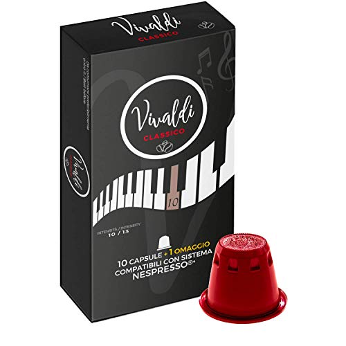 Vivaldi Classico | 110 Nespresso®* Kompatible Kaffeekapseln von LUSCIOUX