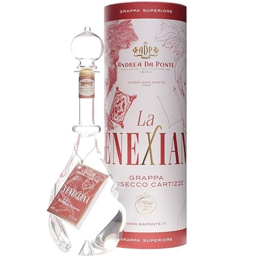 VENEXIANA PROSECCO GRAPPA CARTIZZE 70 CL IN EINER KISTE von ANDREA DA PONTE