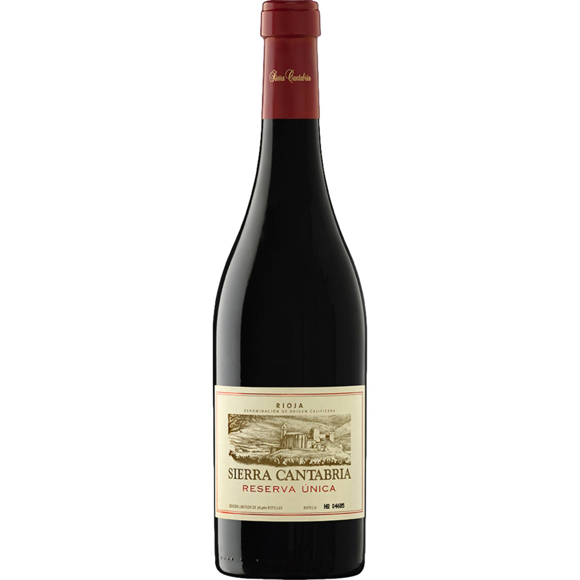 Sierra Cantabria Unica Rioja Reserva, Rioja DOCa, Rioja, 2019, Rotwein von ANDUPEZ GMBH - Westhafenstraße 1, 13353 Berlin - DE