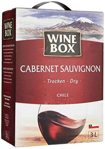 Wine Box Cabernet Sauvignon Chile trocken Bag-in-Box (1 x 3 l) | 3 l (1er Pack) von WINE BOX