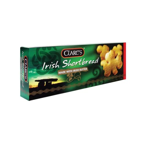 Clare's® | Biscotti Scozzesi Puro Burro - 135 Gr | Biscotti al Burro | Astuccio Biscotti a Forma di Trifoglio von ANTICO CAFFE' NOVECENTO