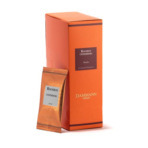 Dammann Frères | Rooibos Südafrika | Tè Rosso Rooibos Naturale Africa - 24 Bustine (48 Gr) | Bustine Geständnisse | Aufguss Rooibos ohne Koffein von Generico