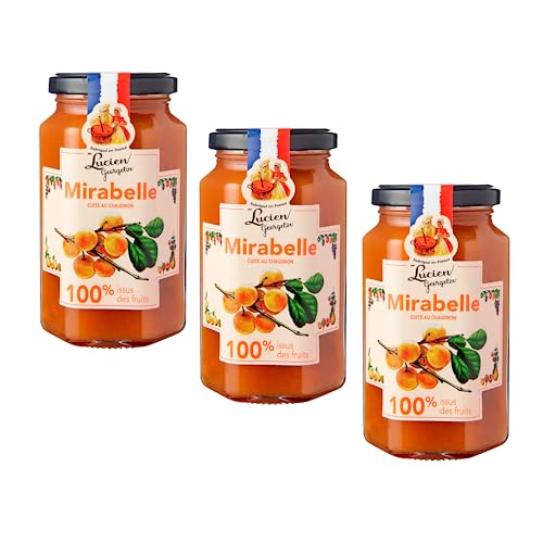 Lucien Georgelin | Marmellata Prugne Mirabelle 100% Zucchero Frutta | Marmellata di Prugne | Prugne Marmellata 100% Frutta - 3 x 300 Gr | Preparati Crostate Cucina von ANTICO CAFFE' NOVECENTO