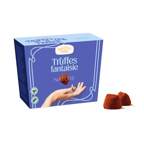 Truffettes de France® | Ursprüngliche Trüffel | Cofanetto Regalo Edizione Natürliche Trüffel | Cioccolato Ricoperto Kakao | Tartufini Fantasia mit Kakao - 200 Gr von ANTICO CAFFE' NOVECENTO