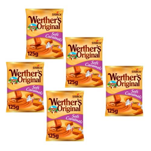 Storck® | Werther's Originale Caramelle Morbide | Morbide Toffee Caramelle Panna - 5 Buste x 125 Gr Ognuna von ANTICO CAFFE' NOVECENTO