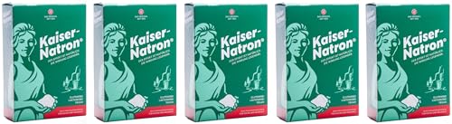 5x HOLSTE Natriumhydrogencarbonat,Backpulver, Kaiser Natron 250g Soda, Backen, kochen, waschen, reinigen Haus, Küche von AODA