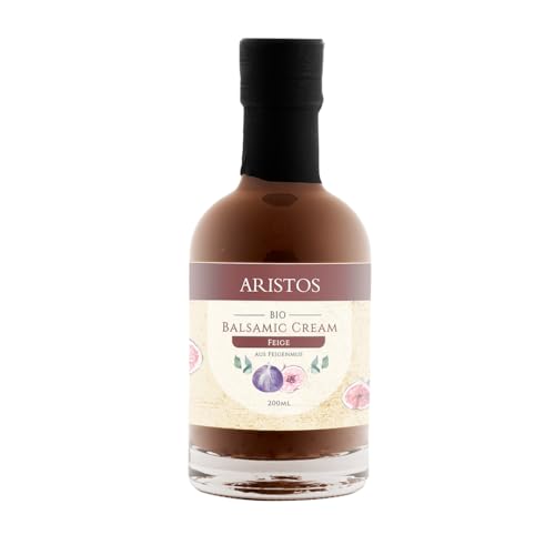 Bio Feigen Balsamico Creme 200 ml Balsam Essig Cream mit Feugenmus Balsam-Cream | ARISTOS (Feige) von ARISTOS