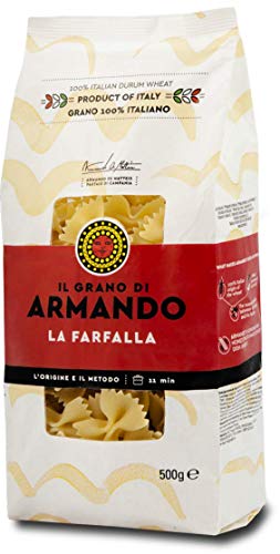 Il Grano Di Armando La Farfalla Italienischer Weizen Bronze gezeichnet 100% Italienische Pasta 500g von ARMANDO