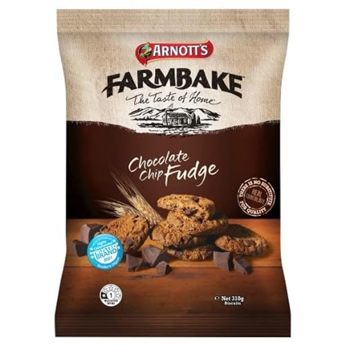 Arnott's Farmbake Chocolate Chip Fudge Cookies, 310 Gramm von ARNOTT'S