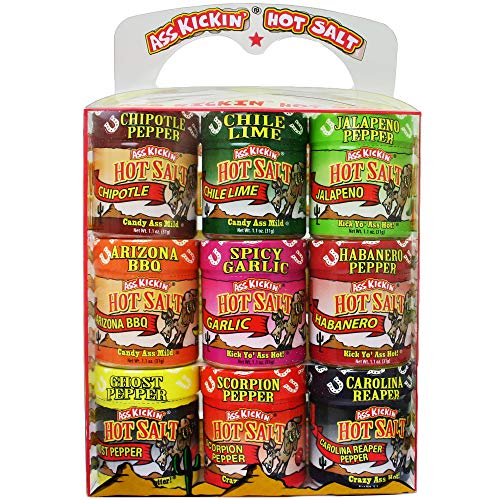 Ass Kickin Spicy Hot Salts Variety 9er-Pack von ASS KICKIN'