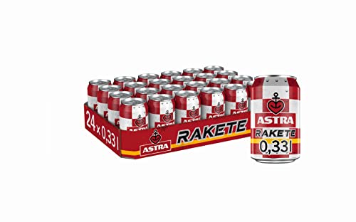 Astra Rakete Biermischgetränk, Dose Einweg (24 x 0.33 l), Sortenreines Dosen-Set von ASTRA