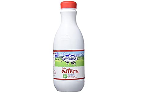 Central Lechera Asturiana - UHT-Vollmilch - 1500 ml Flasche - 6er-Pack (insgesamt 9000 ml) von ASTURIANA