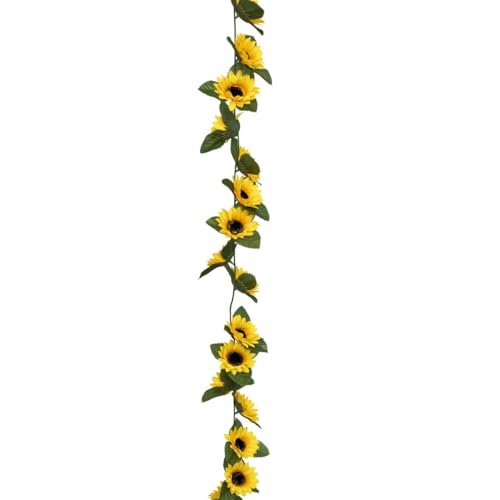 Atmosphera - Guirlan künstliche Sonnenblume naki gelb h180cm von ATMOSPHERA CREATEUR D'INTERIEUR