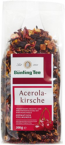 Bünting Tee Acerola-Kirsch 200 g lose, 6er Pack (6 x 200 g) von ATOTOP