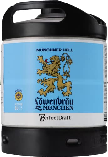 Perfectdraft Fässer - Bier passend für Zapfanlage für Zuhause. Inklusive 5 Euro Pfand (Löwenbräu) von PerfectDraft