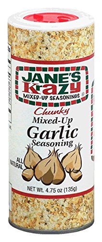 Jane's Krazy Chunky Mixed-Up Garlic Seasoning, 4.75 Ounce by Jane's Krazy Seasonings von CAIKEZI