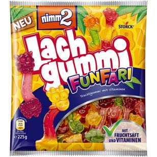 nimm 2 Lachgummi Funfari, 18er Pack (18 x 225g) von AUGUST STORCK KG Waldstr. 27, D-13403 Berlin