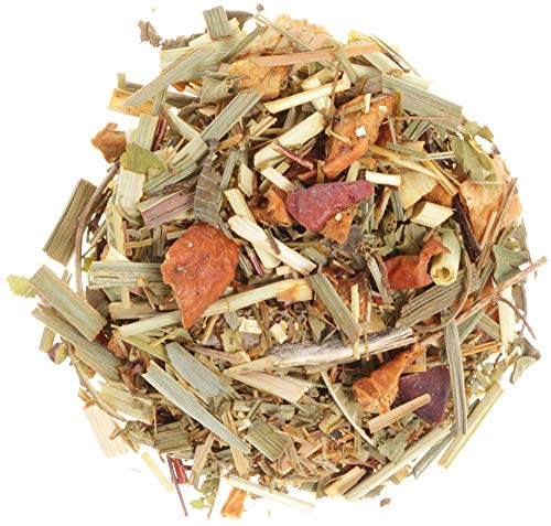 AURESA Ayurveda Tee Savannentee | Kräutertee mit grünem Rooibos, Lemongras, Verbene, Orange und Vanille | Dosha Pitta von AURESA