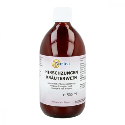 HIRSCHZUNGEN Kräuterwein 500 ml von AURICA Naturheilm.u.Naturwaren G