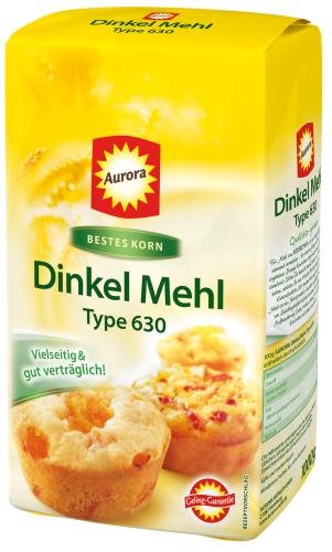 Aurora Dinkel-Mehl Type 630, 5er Pack (5 x 1 kg Packung) von Aurora