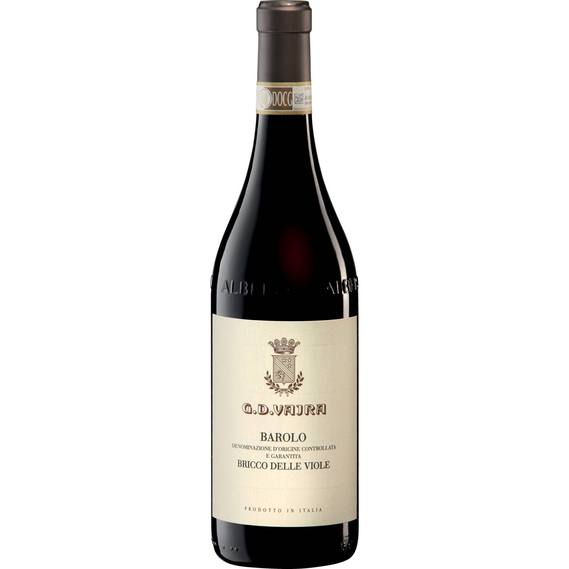 Vajra Barolo Bricco delle Viole, Barolo DOCG, Piemont, 2018, Rotwein von AZ. Agr. G.D. Vajra di Vaira Aldo, IT-12060 Barolo