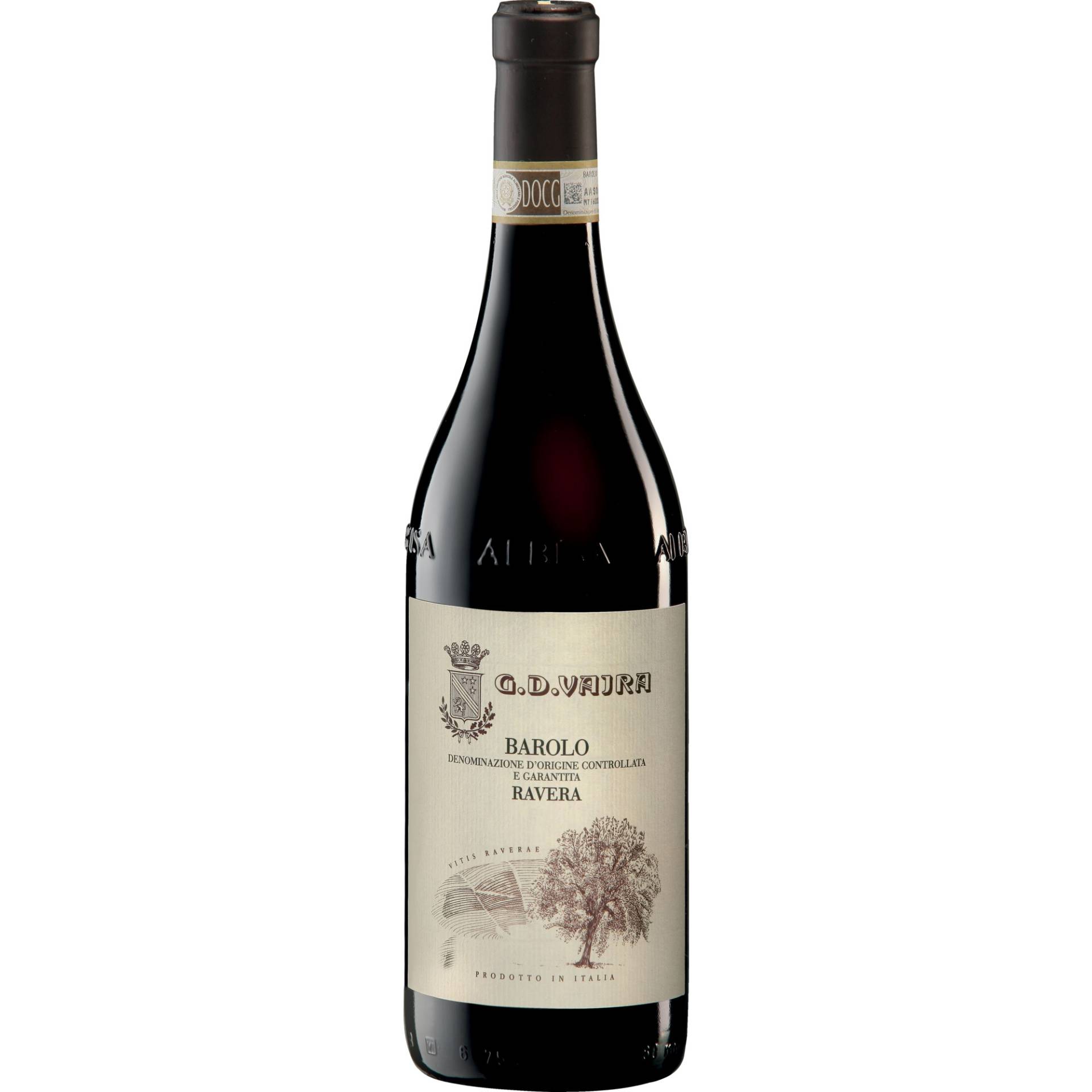 Vajra Barolo Ravera, Barolo DOCG, Piemont, 2017, Rotwein von AZ. Agr. G.D. Vajra di Vaira Aldo, IT-12060 Barolo