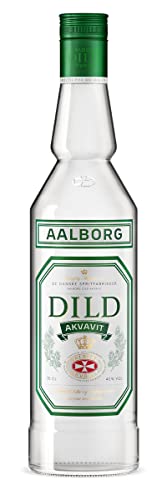 Aalborg Akvavit Dild 38 Vol.-% - das Lebenswasser aus Dänemark (1 x 0,7 l) von Arcus