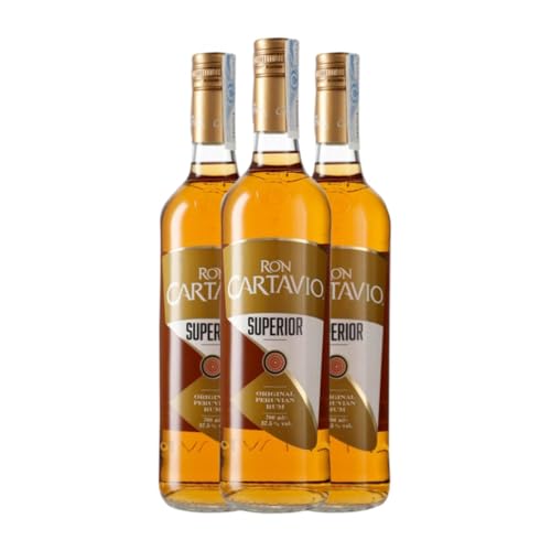 Rum Abate Nero Cartavio Superior 70 cl (Karton mit 3 Flaschen von 70 cl) von Abate Nero