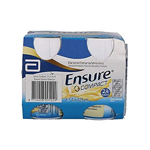Ensure Compact - liquid food supplement 4x125 ml Banana von Abbott