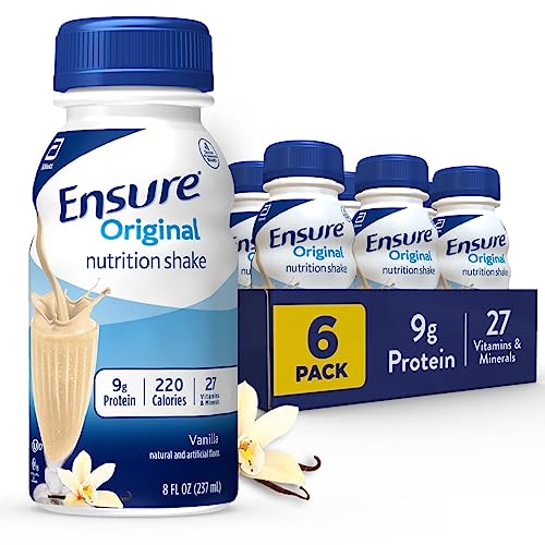 Ensure Regular Vanilla Liquid, 8 Ounce Bottle, 6 Count by Ensure von Abbott