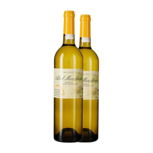 Abel Mendoza Malvasía Rioja Alterung 75 cl Weißwein (Karton mit 2 Flaschen von 75 cl) von Abel Mendoza Monge