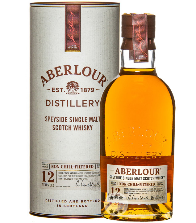 Aberlour 12 Jahre Non Chill Filtered Single Malt Whisky (48 % Vol., 0,7 Liter) von Aberlour