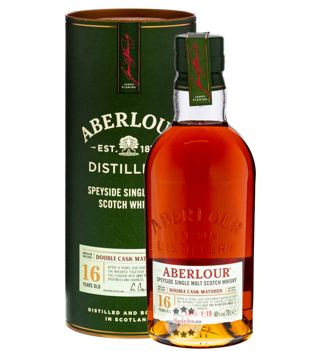 Aberlour 16 Jahre Double Cask Matured Whisky (40 % Vol., 0,7 Liter) von Aberlour