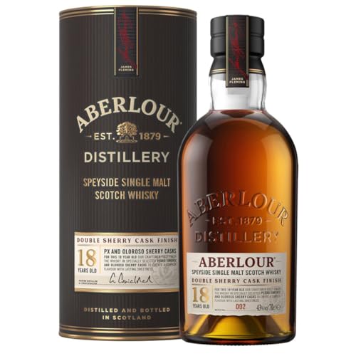 Aberlour 18 Years Old Double Sherry Cask Finish Batch No. 003 43% Vol. 0,7l in Geschenkbox von Aberlour